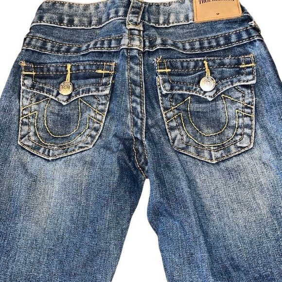 Girls True Religion Geno Relaxed Slim Size 5 Jeans - Picture 1 of 5
